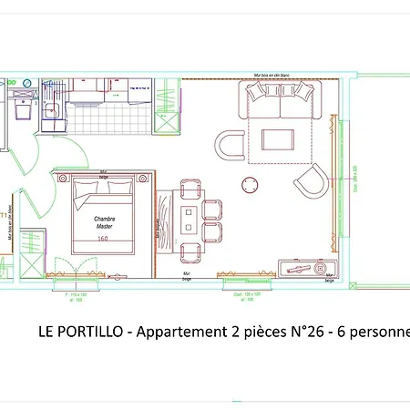 Gourette: Appart. 2 Pces, 6 Pers, Piscine, Animaux Ok - Fr-1-860-27 Apartment *